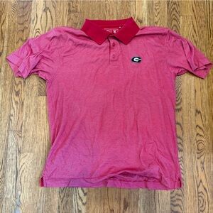 Cutter & Buck Vibrant Red Polo UGA